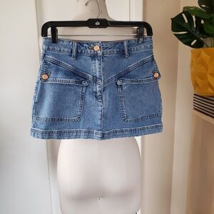 Nicole Ritchie Denim Mini Skirt Size 4!